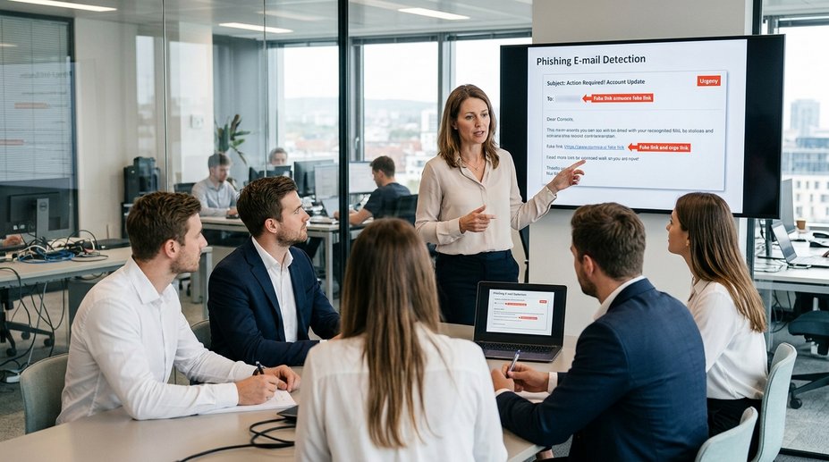 Az emberi tűzfali: Munkatársak felkészítése adathalászat ellen a digitális sikerért